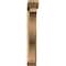 Ekena Millwork Funston Slat Rough Sawn Bracket w/ Offset Brace, Western Red Cedar, 6"W x 34"D x 40"H BKT0604X34X40FST06RWR - alternate 4